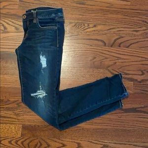 American Eagle • Stretch • Ripped Skinny Jeans